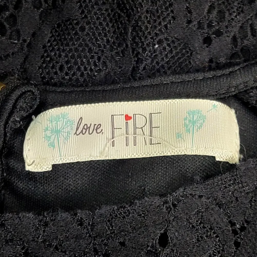 Love Fire Junior Girl's Lace Romper‎